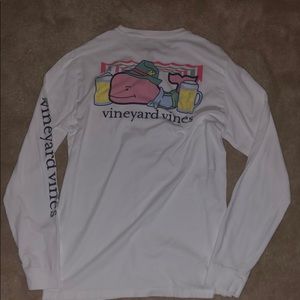 Vineyard Vines Long Sleeve Beer Shirt